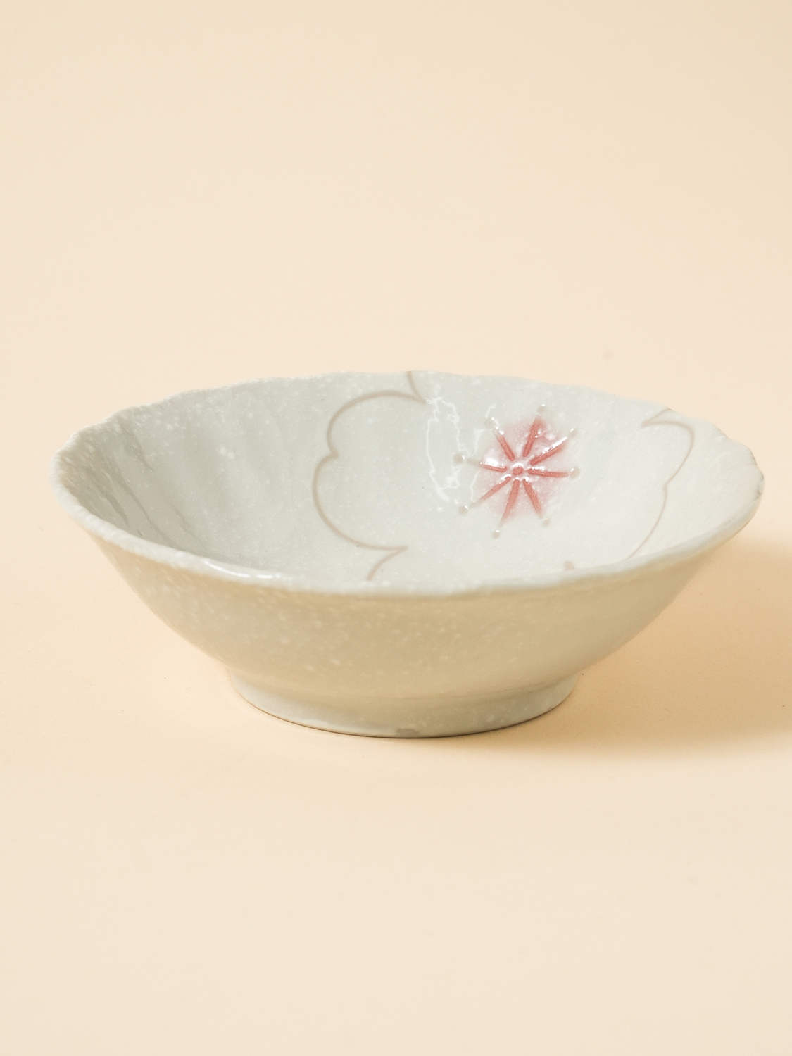 일본제 미노야키 벚꽃 깊은 접시 13.5 cm