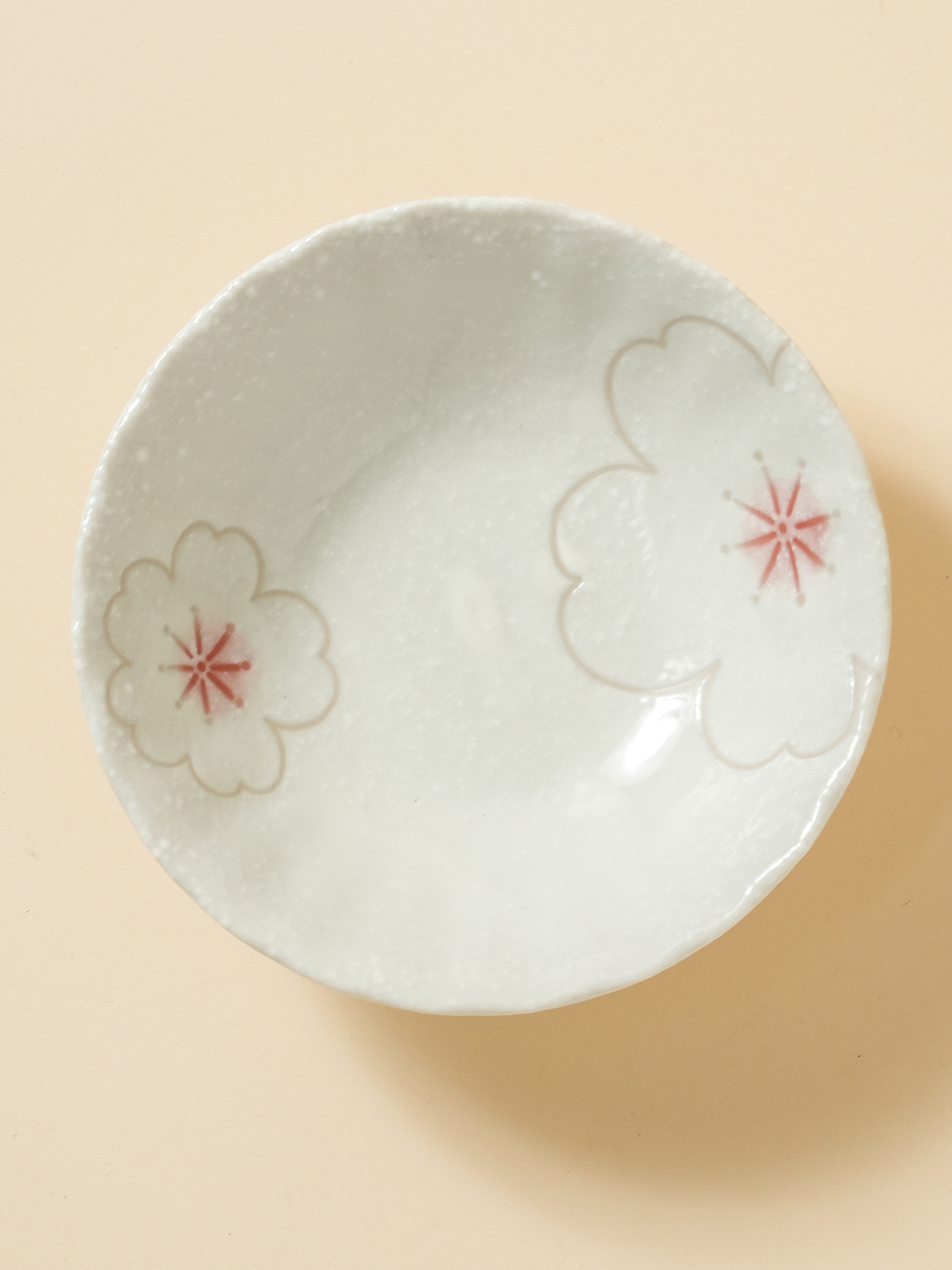 일본제 미노야키 벚꽃 깊은 접시 13.5 cm