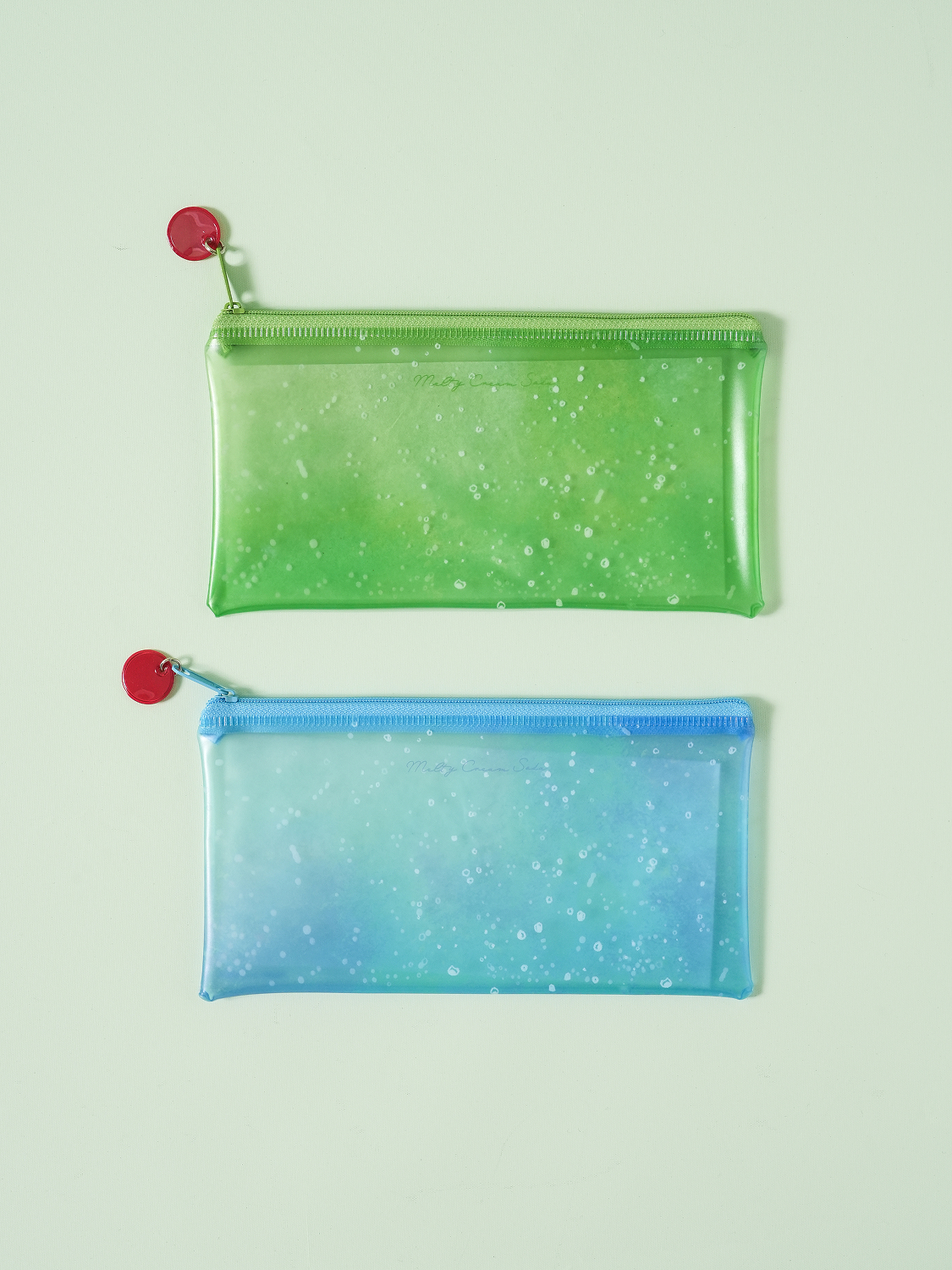 Прозрачный пенал Cream Soda Cherry Charm