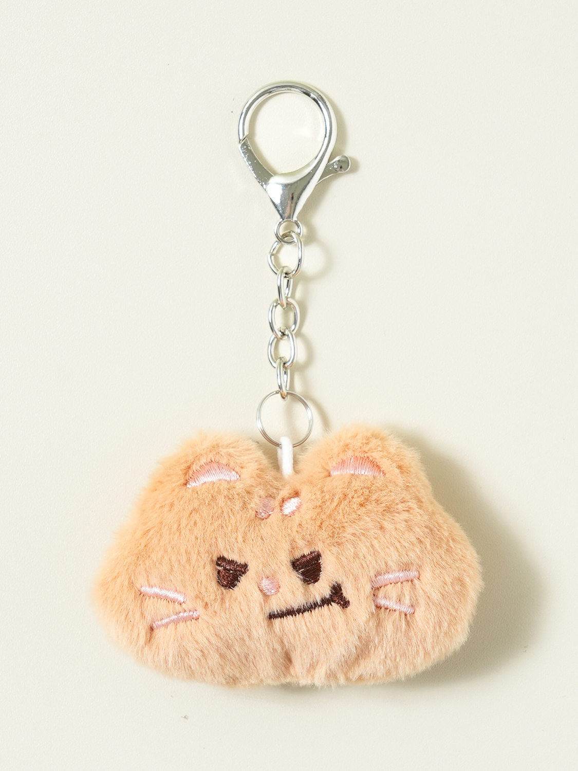 누르면 소리 나는 봉제 키링 고양이
