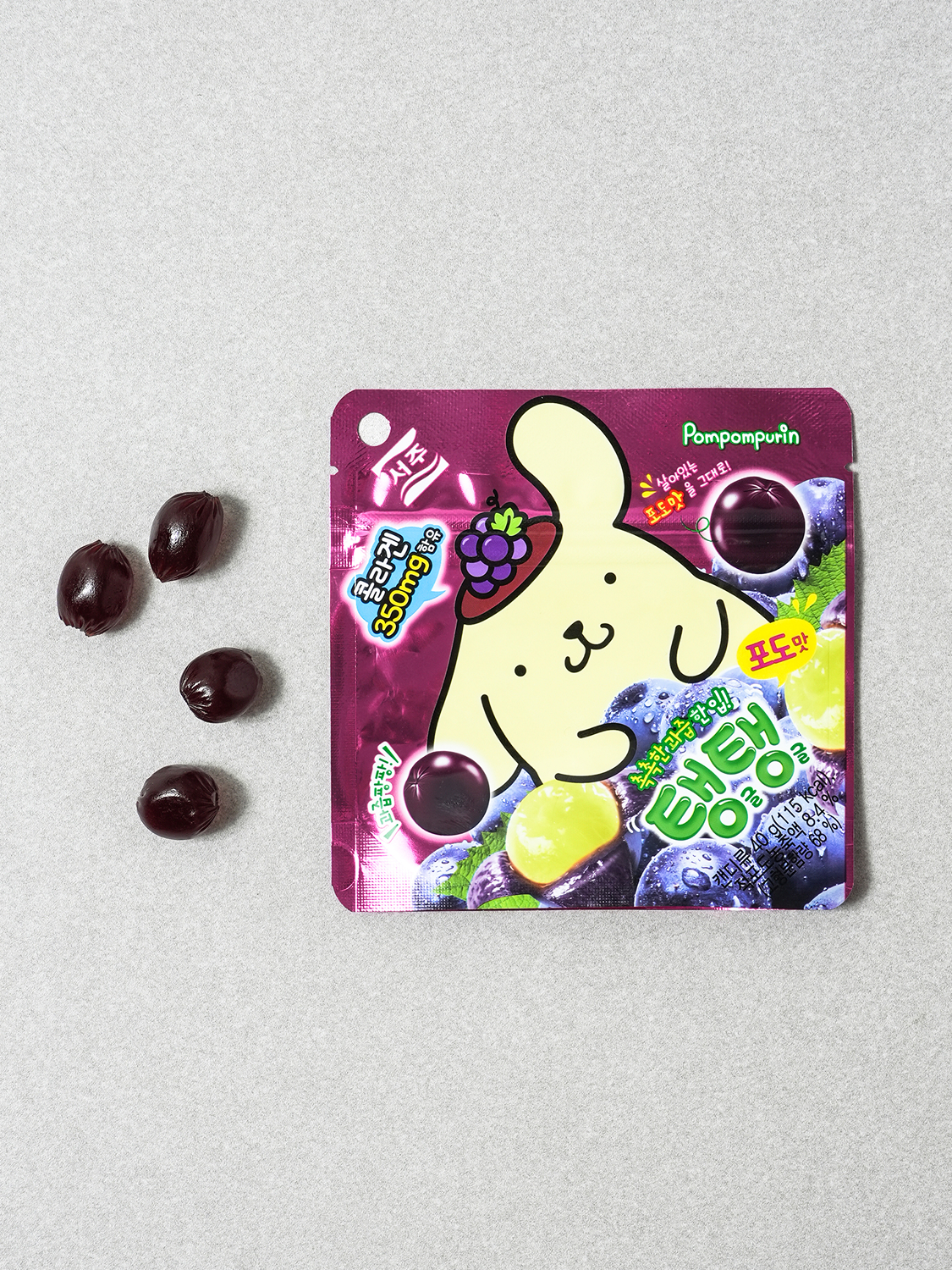 탱글탱글 40g 포도 맛