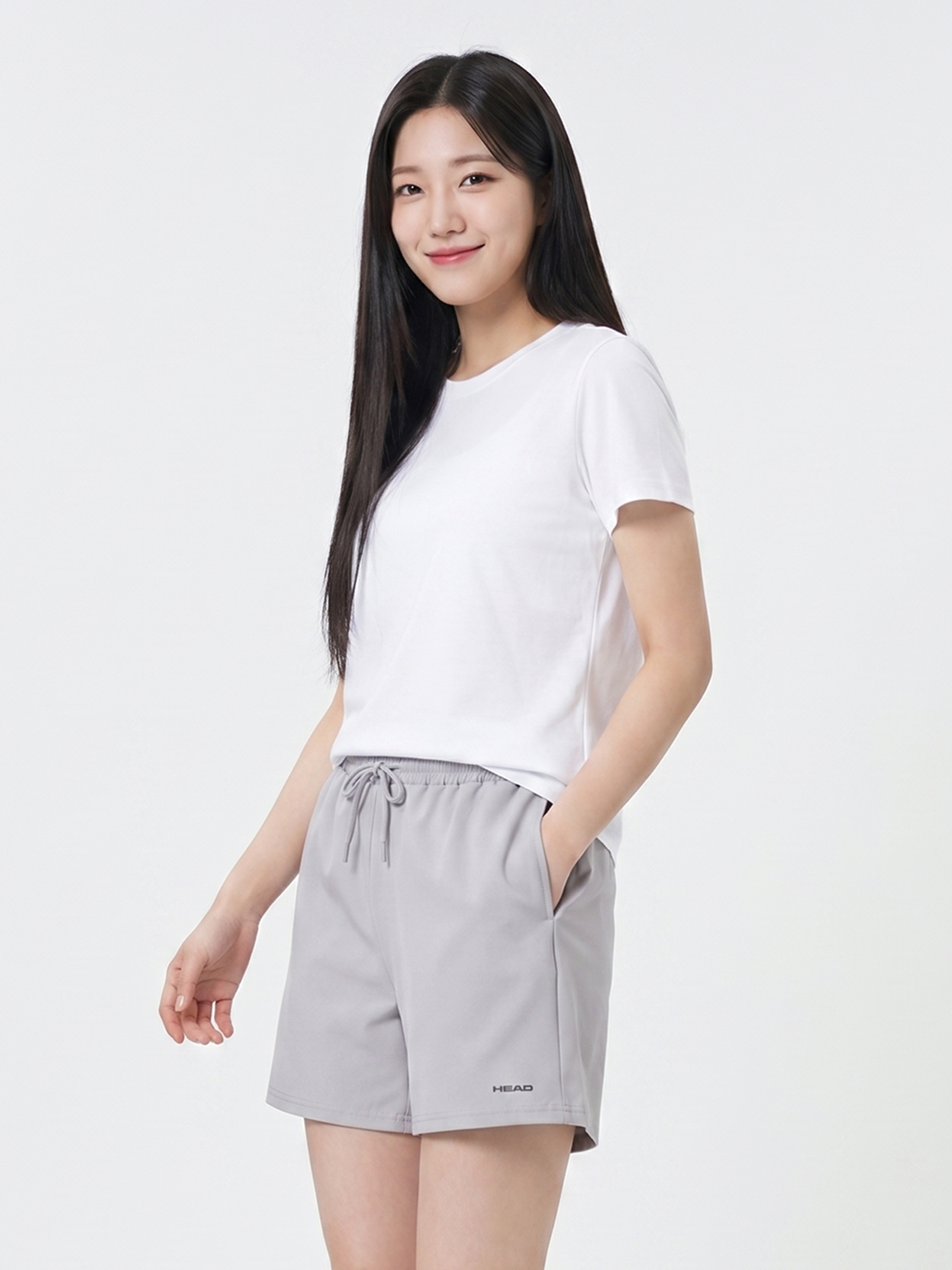 [공용] HEAD 스포츠 밴딩 반바지 M