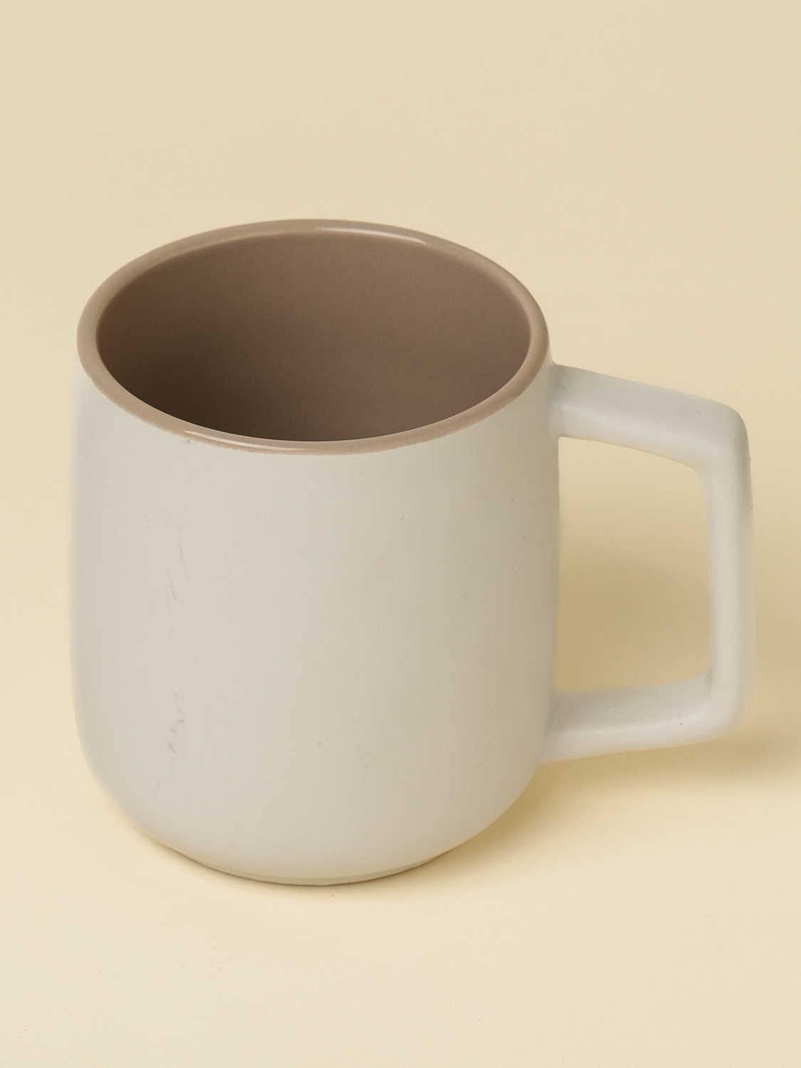 베이지 투톤 머그 450 ml