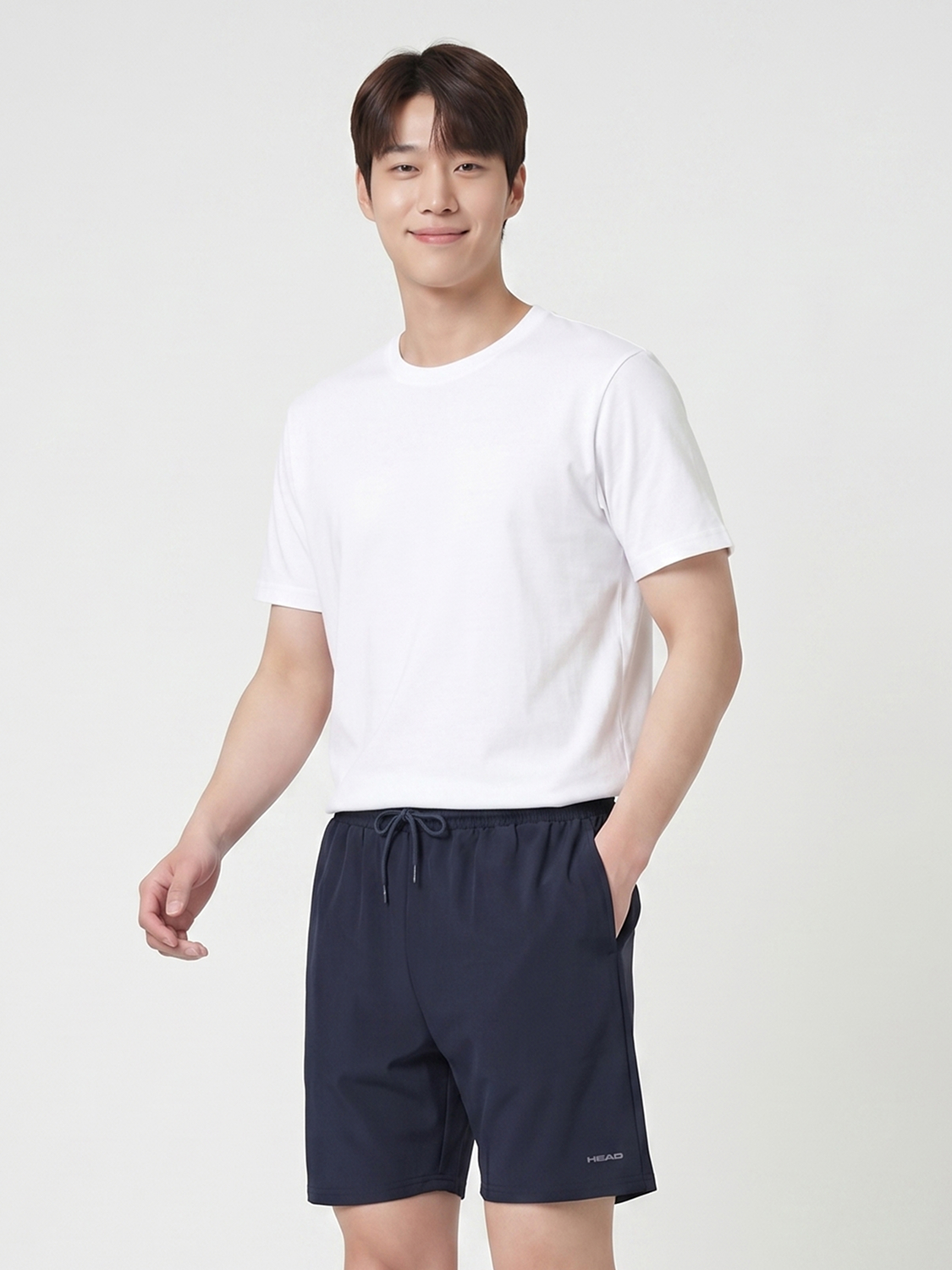[공용] HEAD 스포츠 밴딩 반바지 L