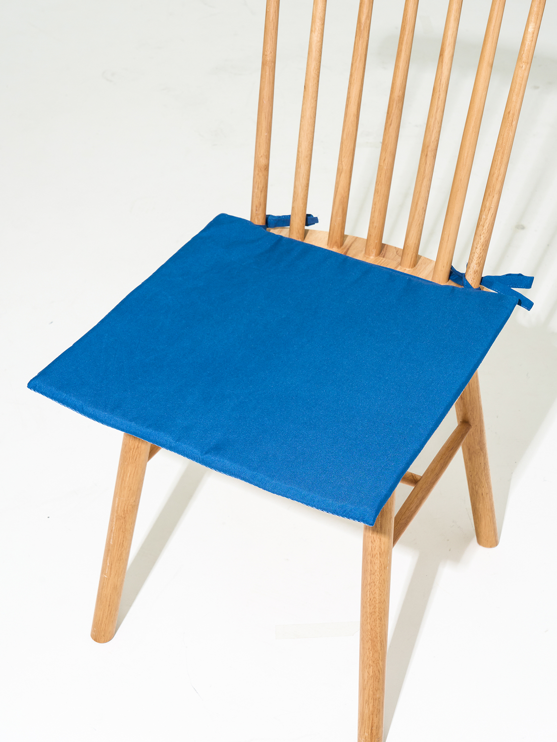 부드러운 메시 사각 방석 40 X 40 cm 네이비