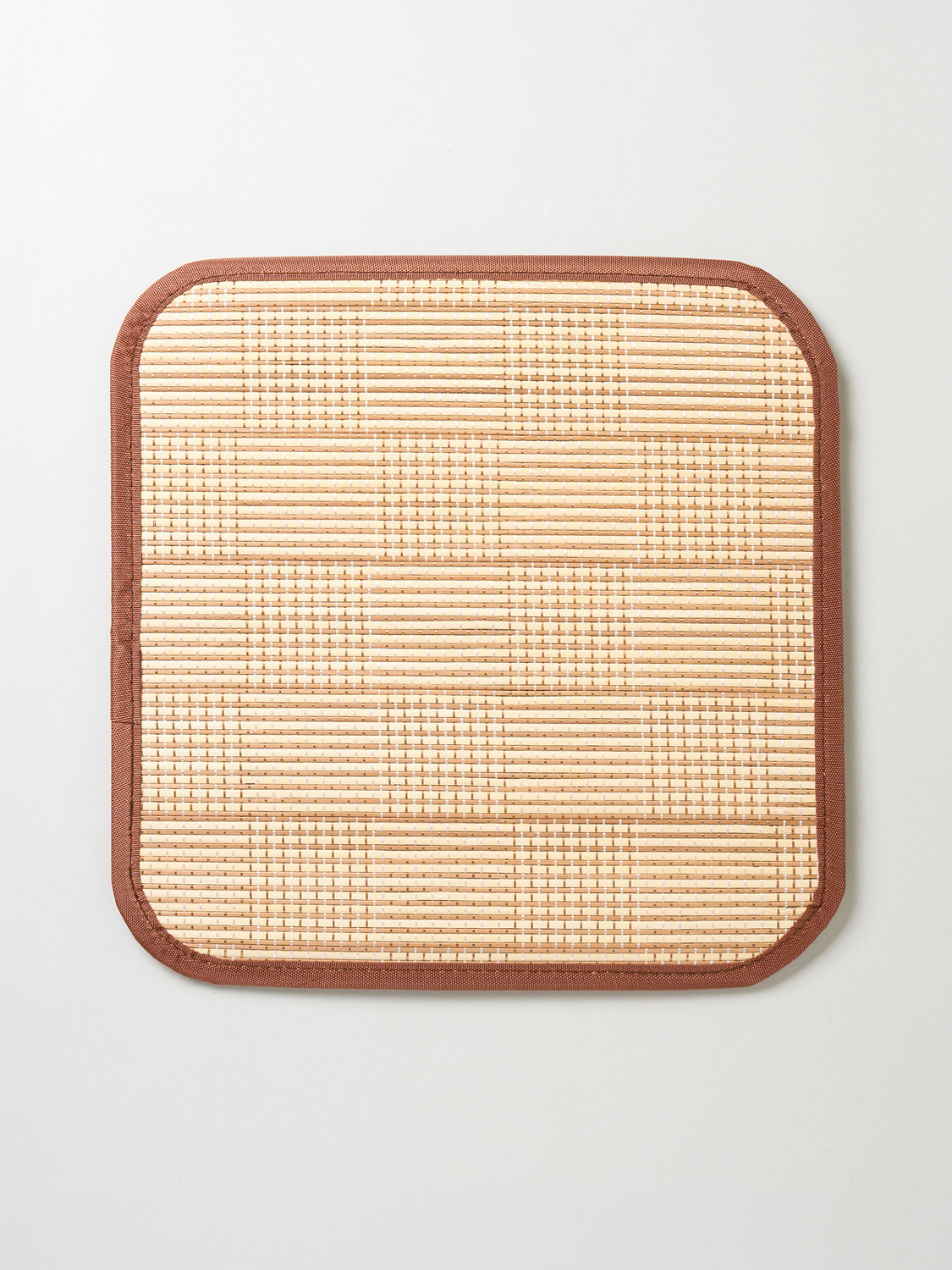 컬러 쿠션 대나무 방석 45 X 45 cm