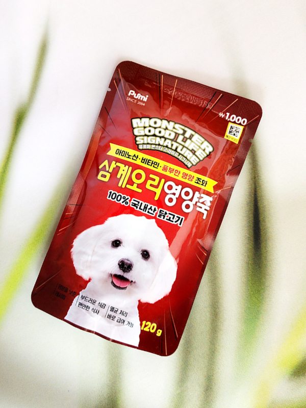 [Питомец] Каша для собак Monster Good Life курица и утка 120 г