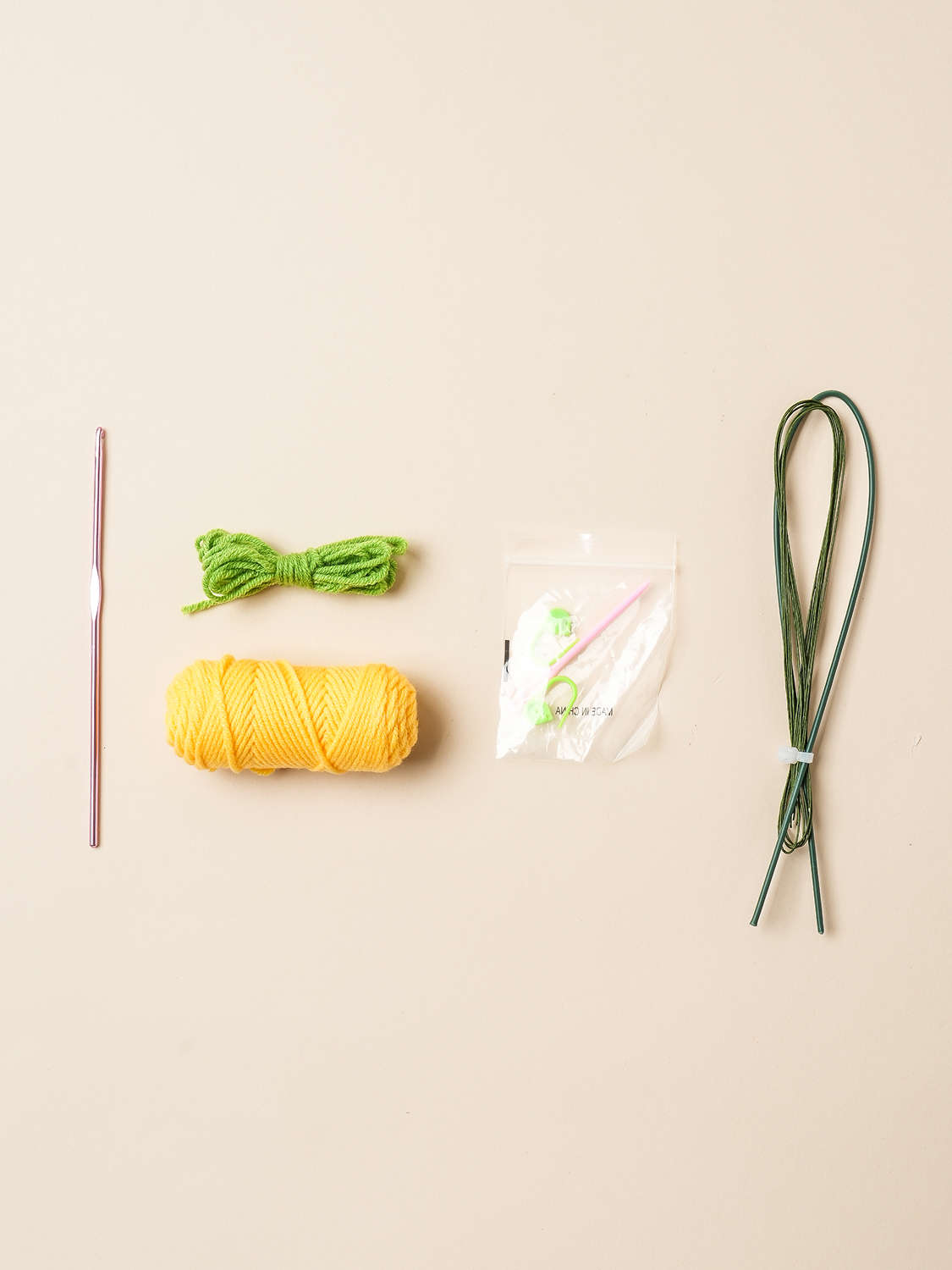 Вязаный цветок DIY Лилия