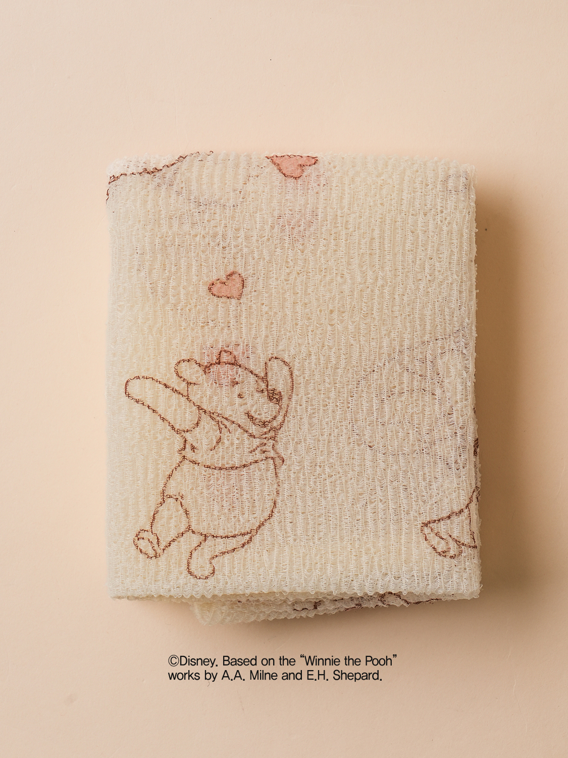 Мочалка Disney Winnie the Pooh 29x95 см желтая