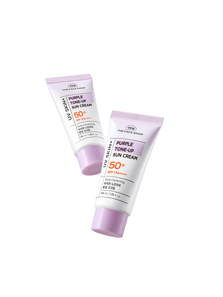 Солнцезащитный крем THE FACE SHOP UV Skin Plus Purple 40 мл