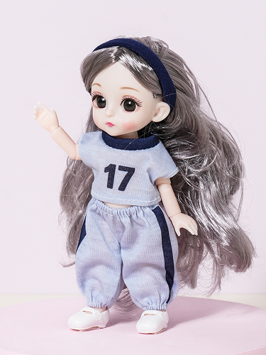 인형 DIY 관절 인형 옷 트레이닝복 세트
