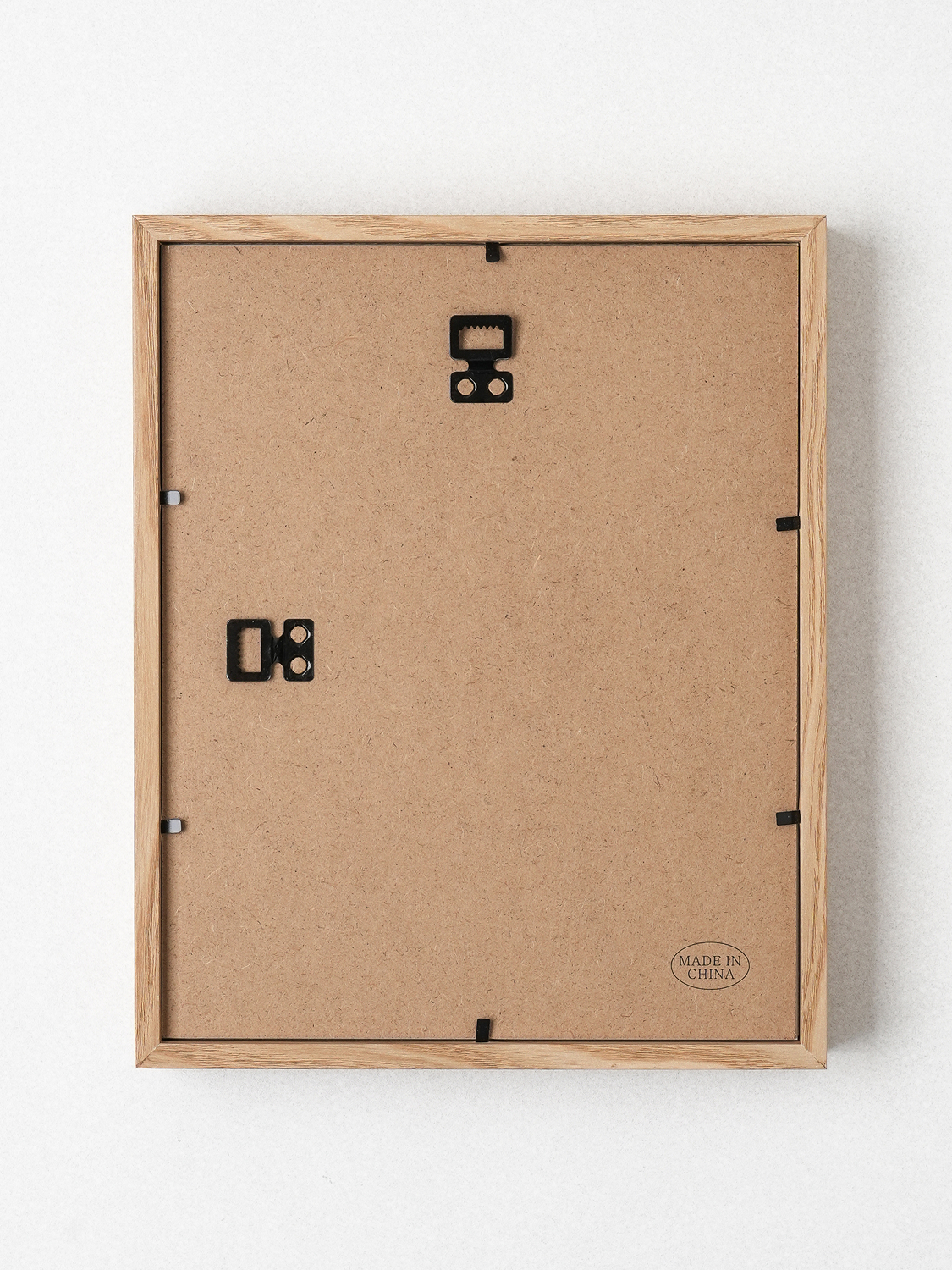 원목 느낌 깊은 액자 22 X 27 cm 베이지
