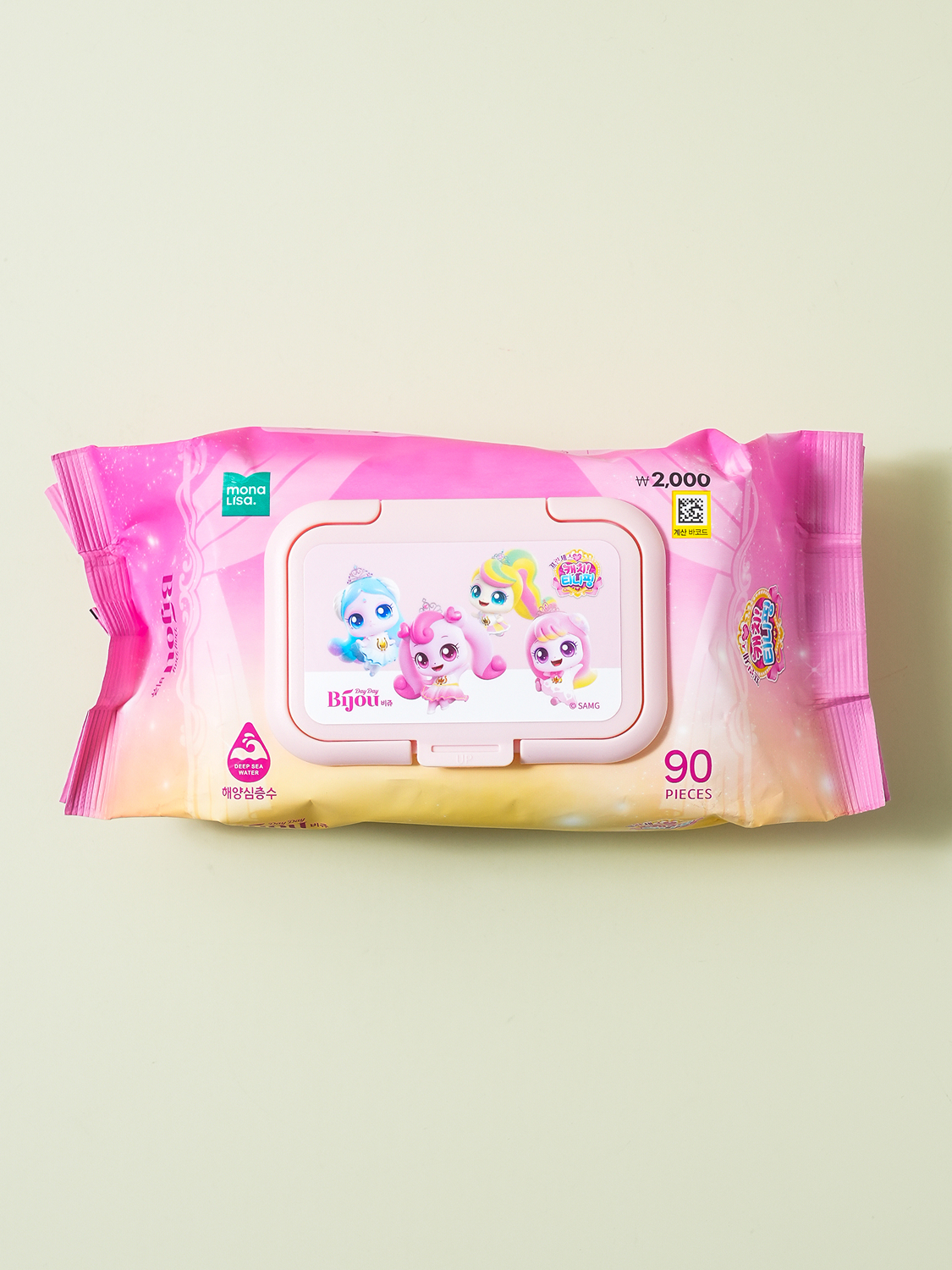 Влажные салфетки Catch! Teenieping Day Day Bijou 90 шт