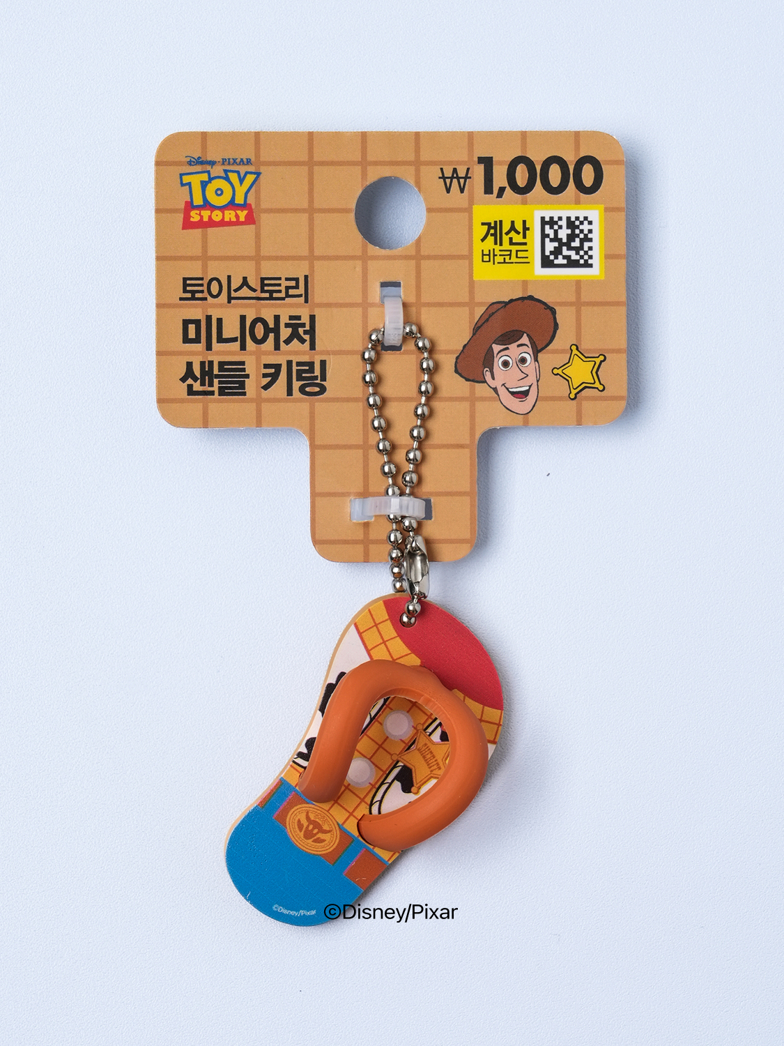 Toy Story Миниатюрный брелок-кроссовок Вуди