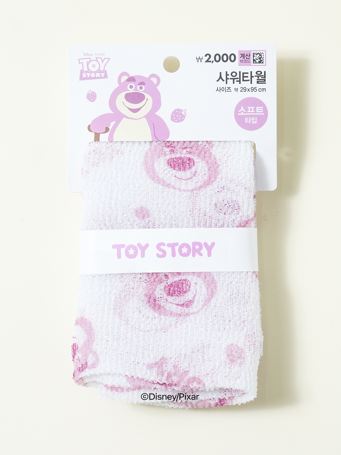Мягкая мочалка Toy Story Lotso