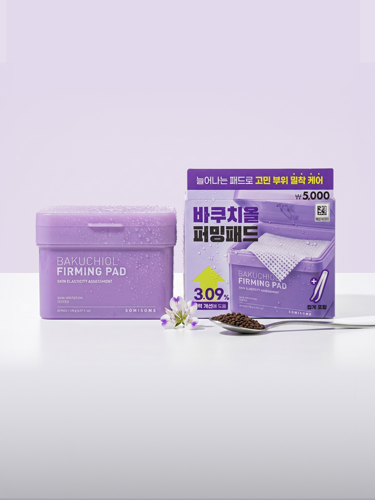 소미썸 바쿠치올 퍼밍 사각패드 60매 135 g