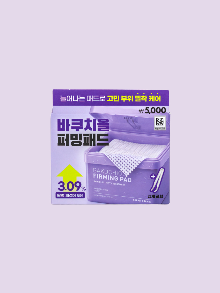 소미썸 바쿠치올 퍼밍 사각패드 60매 135 g