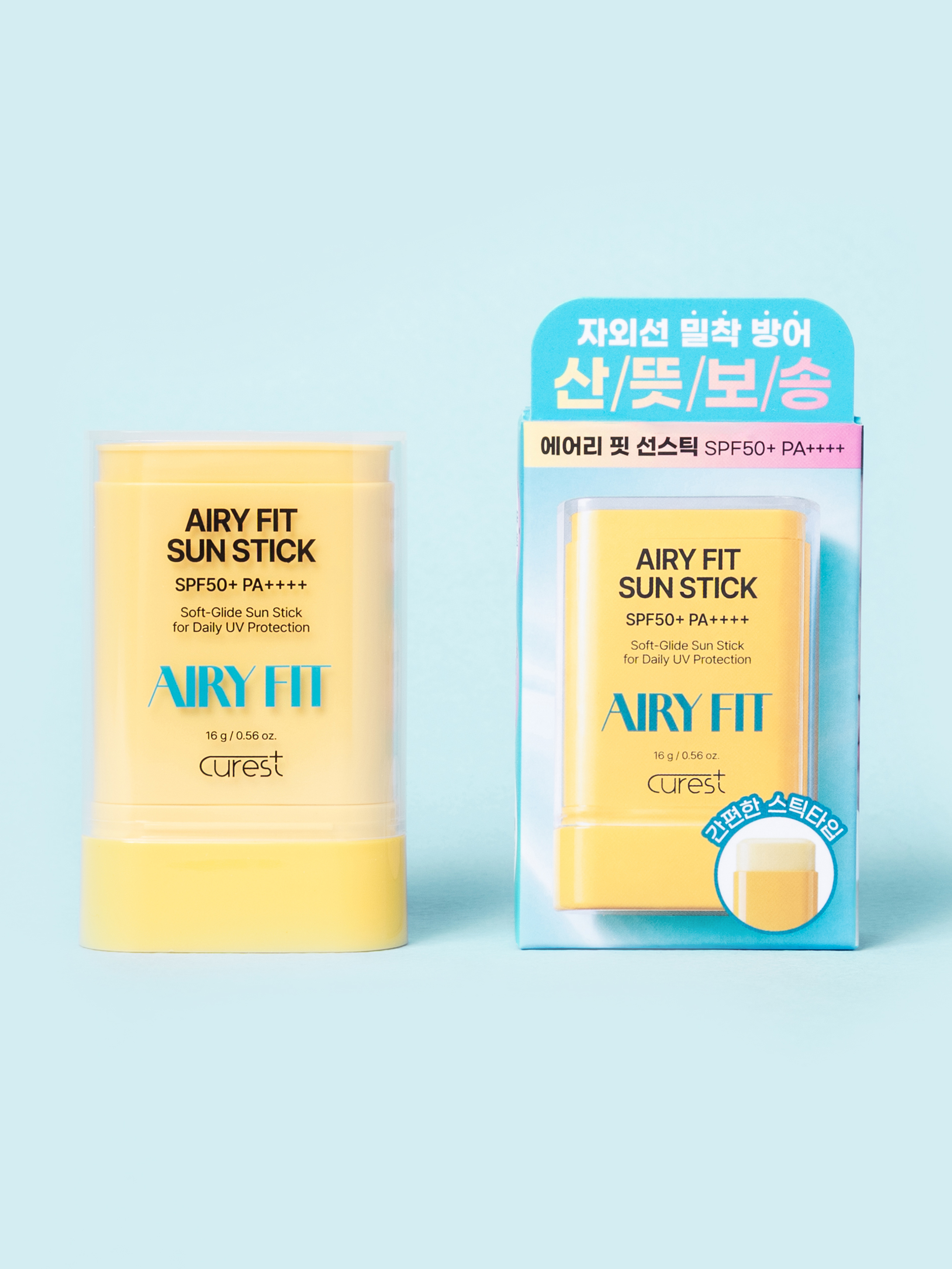 큐어레스트 에어리핏 선스틱 16 g