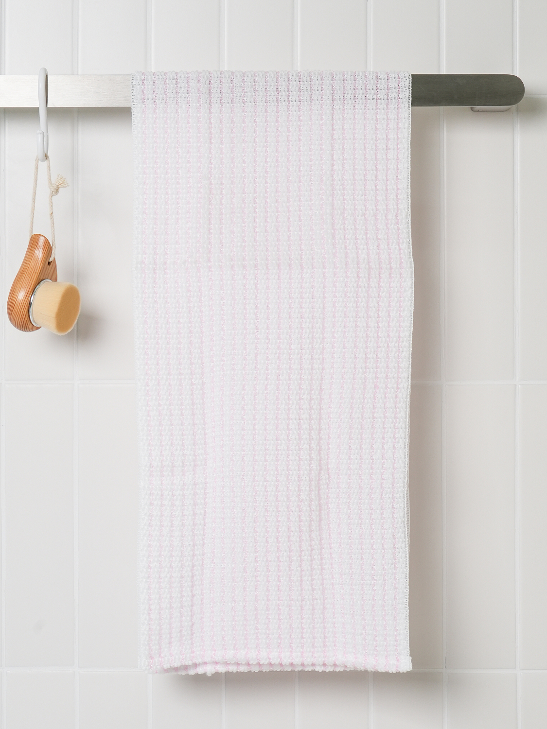 소프트 긴 타입 샤워 타월 24 X 100 cm 핑크