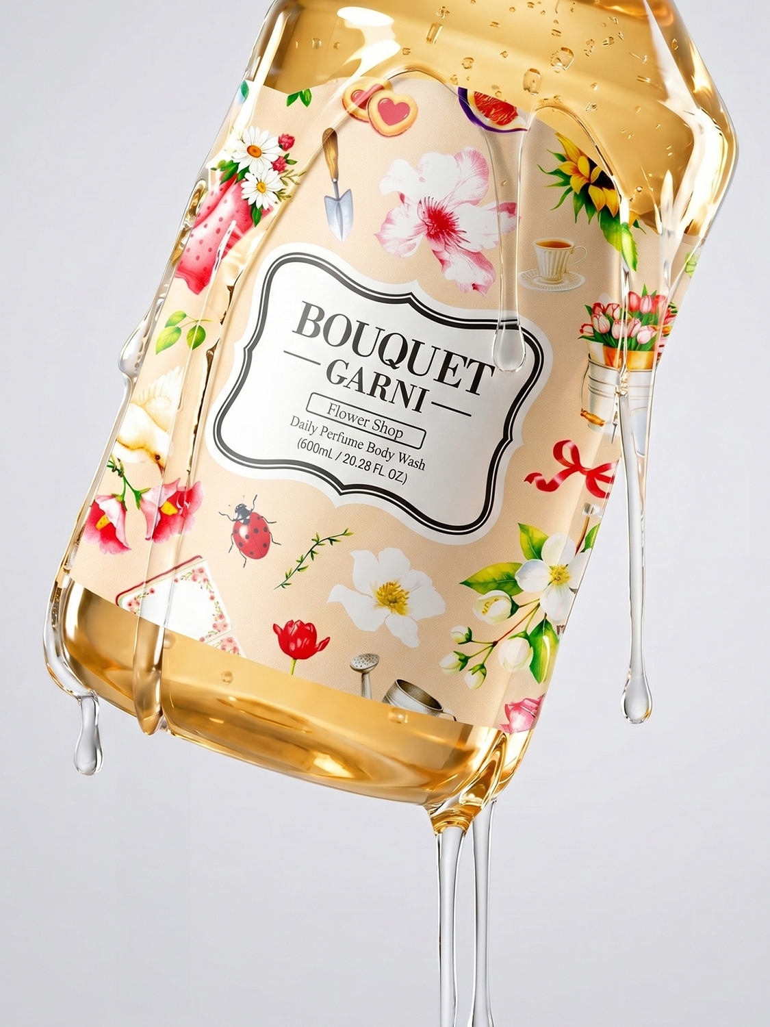[플라워샵]부케가르니 데일리퍼퓸 바디워시 600 ml