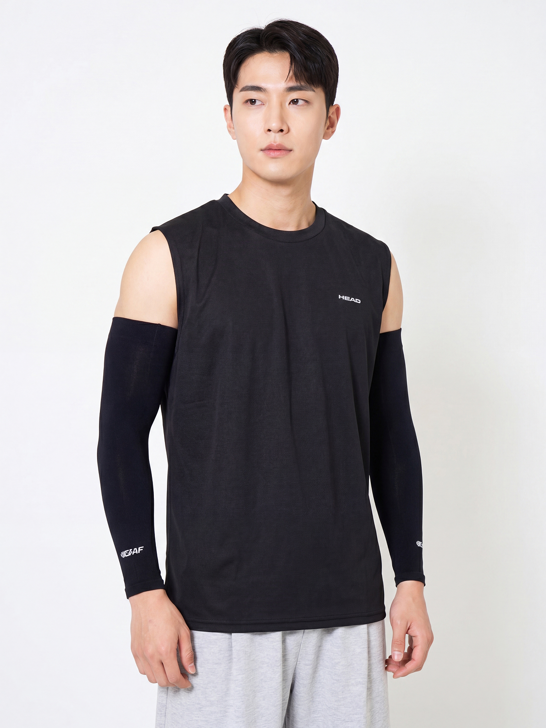 [UV 최대 99% 차단] 르까프 손목형 팔 토시 블랙