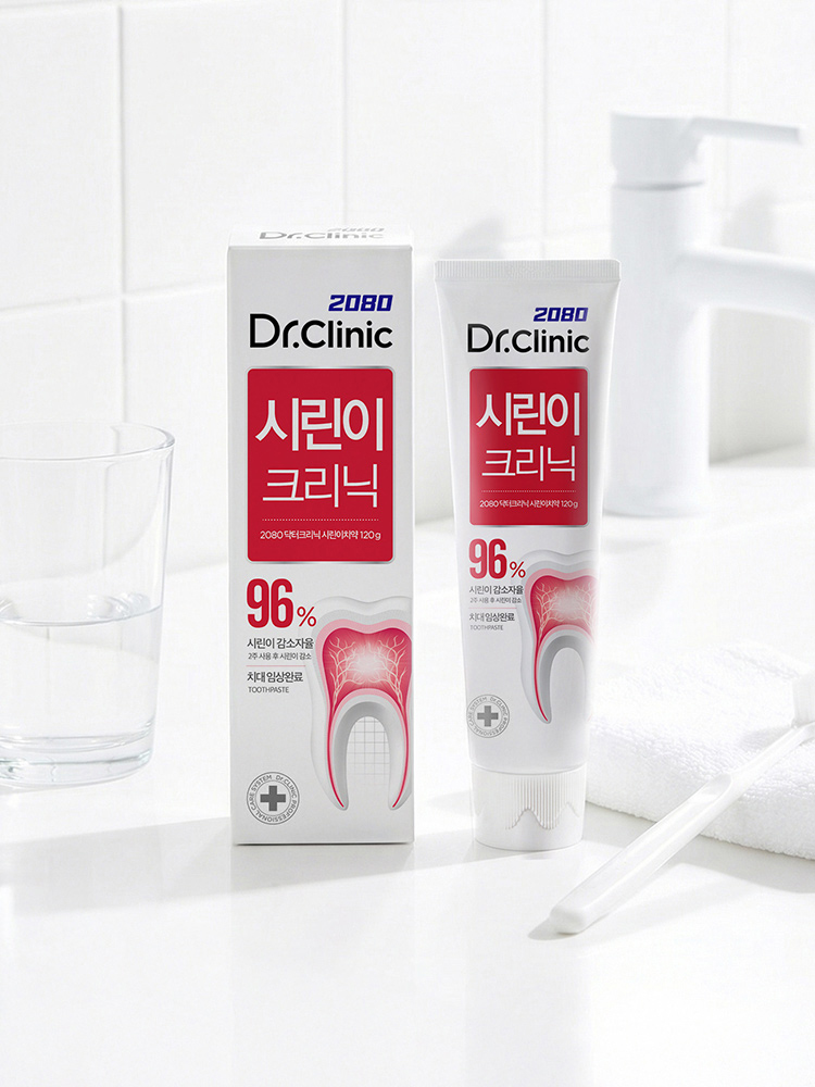 2080 닥터크리닉 시린이치약(120 g)