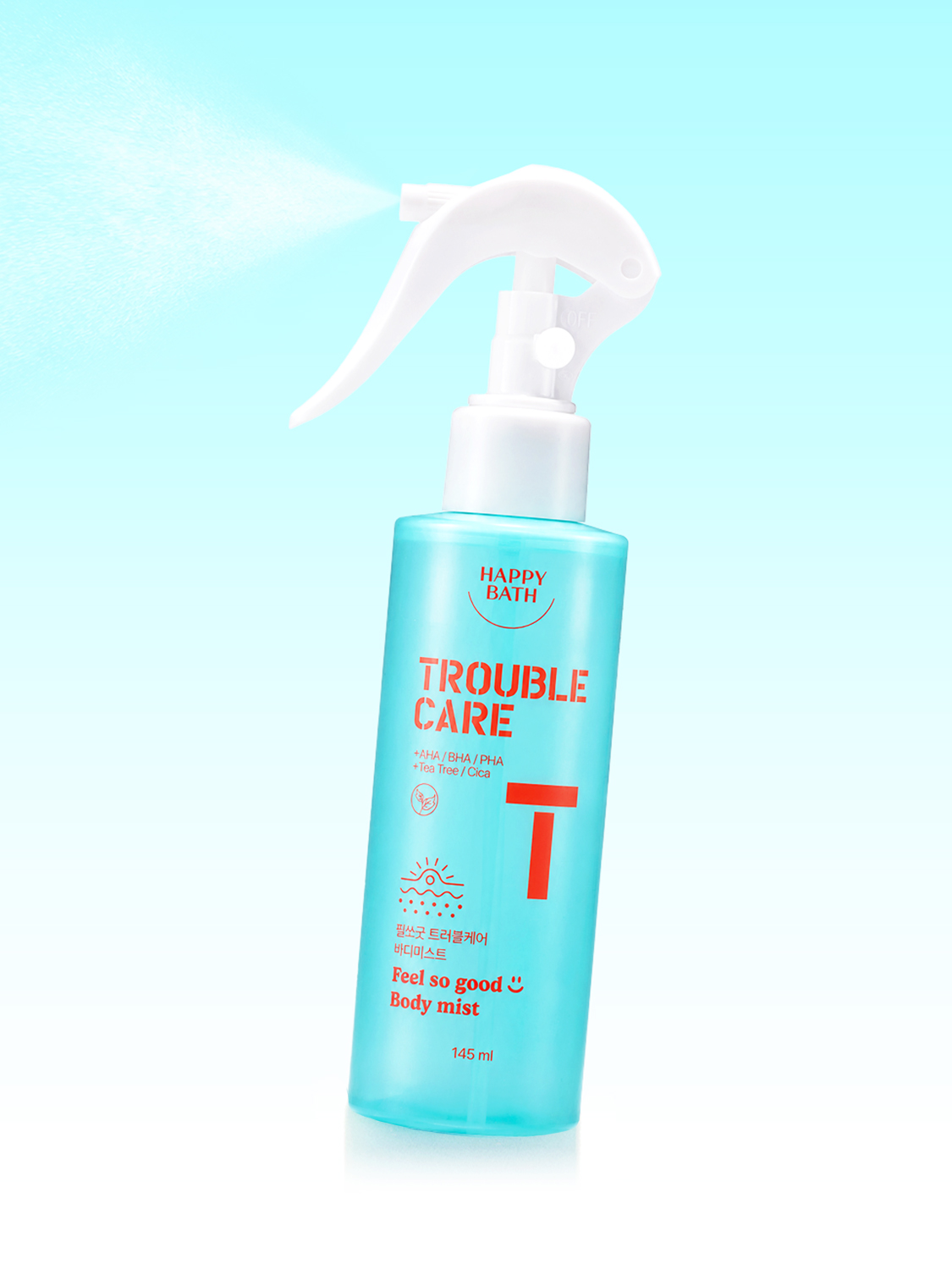 Мист для тела Happy Bath Feel So Good Trouble Care 145 мл