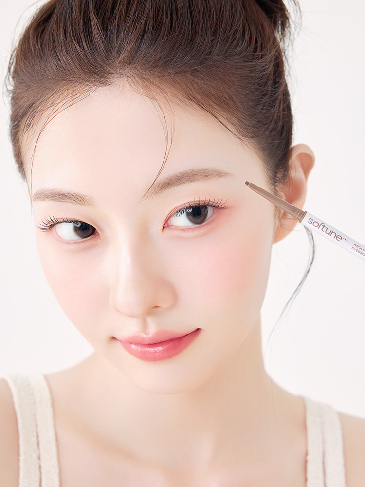 [01 클래식 브라운]홀리카 홀리카 소프튠 앵글드 엣지 아이브로우