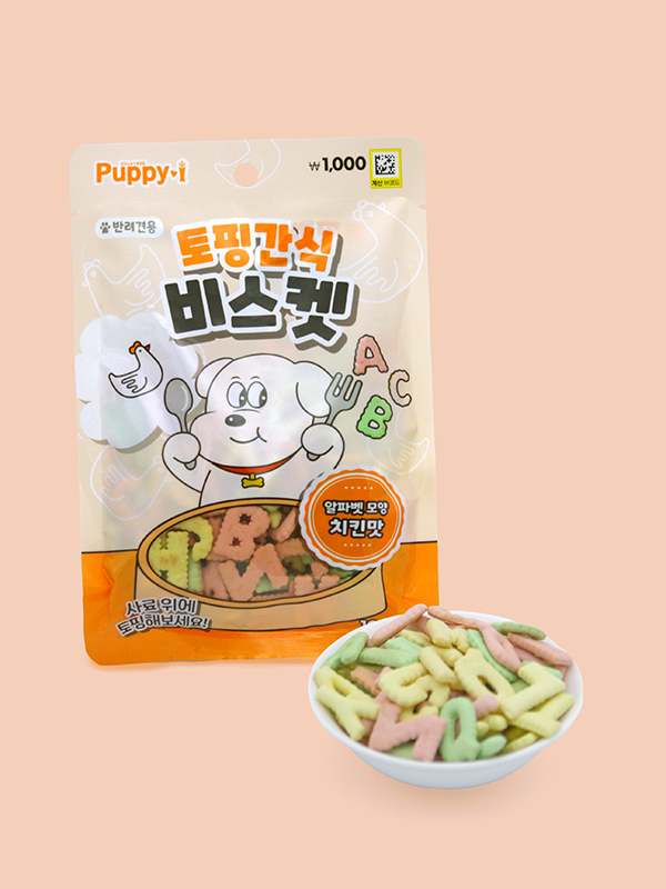 [Питомцам] Лакомство Puppy Eye «Алфавит» 100 г