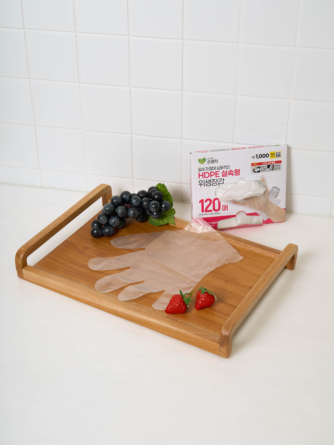 Одноразовые перчатки HDPE 120 шт.