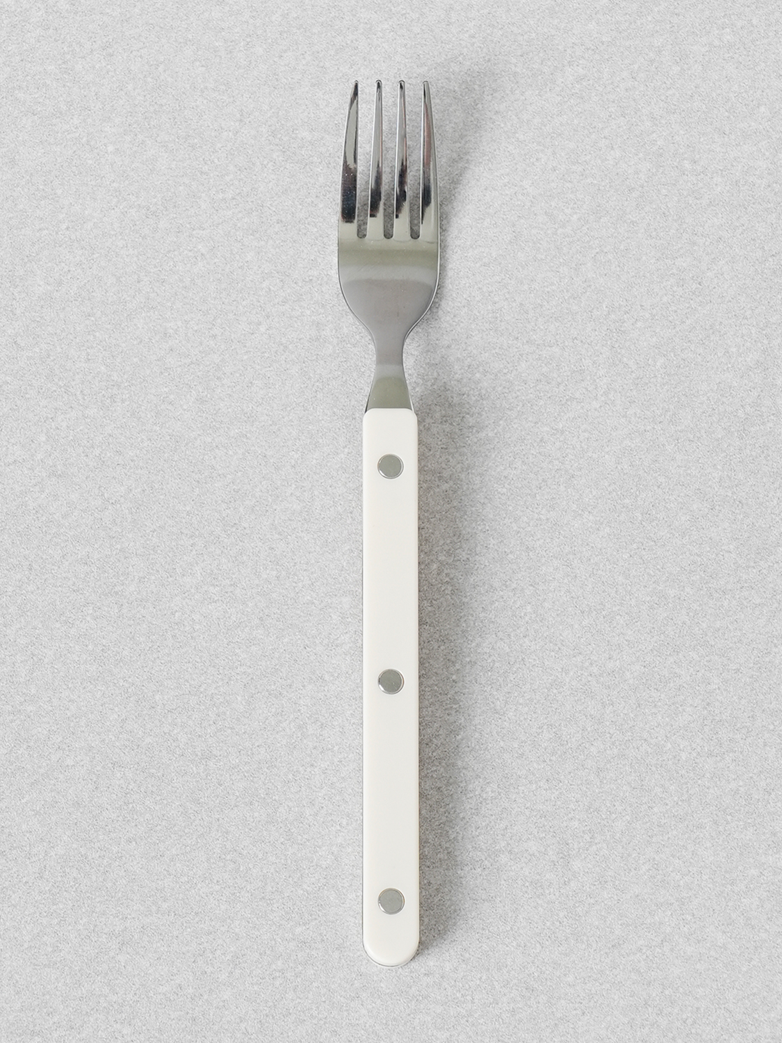 리벳 핸들 디저트 포크 17 cm