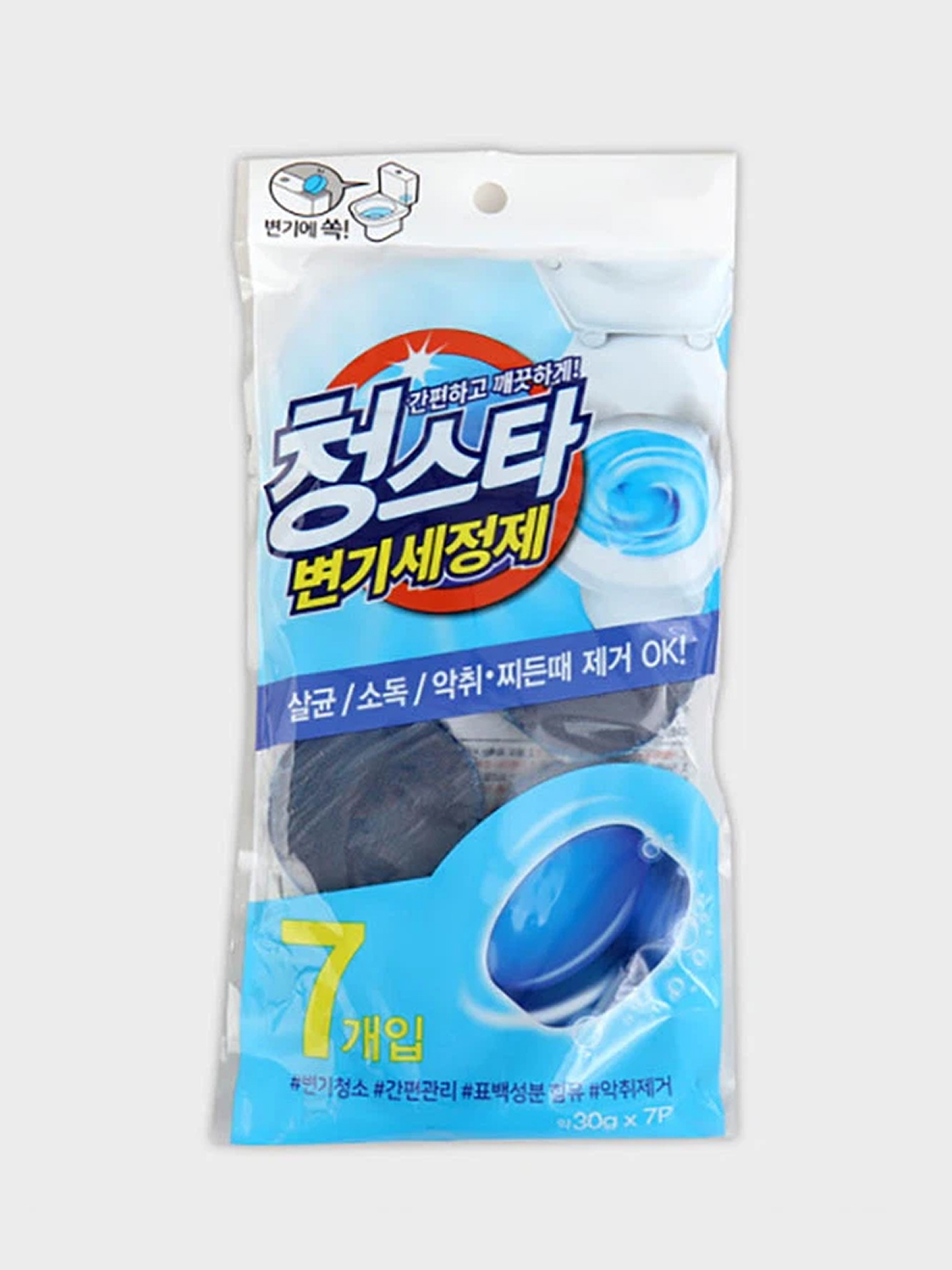 변기세정제 30g 7개입