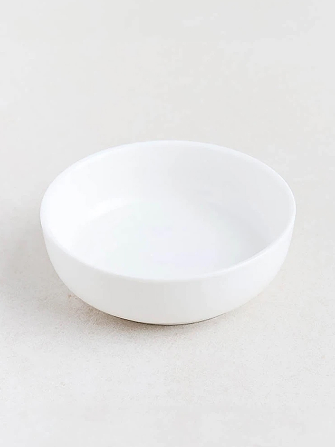 화이트 원형 종지 9.5cm