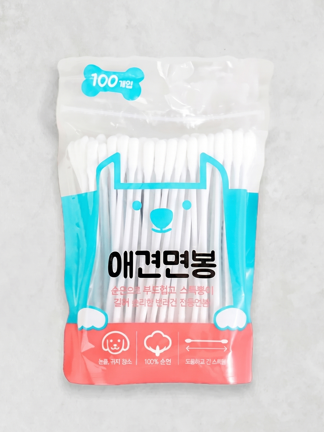 [펫] 애견 면봉 100개입