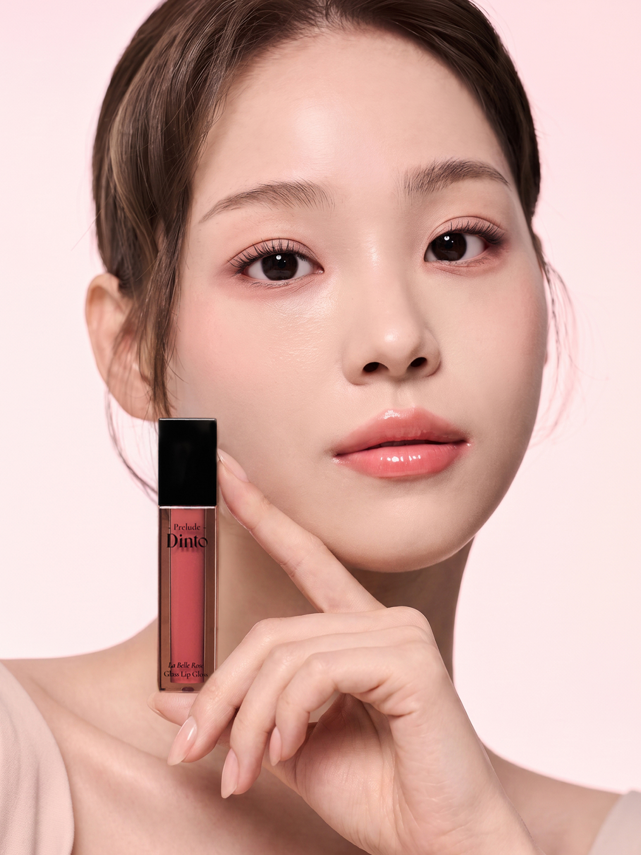 [33 비터 로즈]프릴루드 딘토 라벨르 로즈 글라스 립글로스