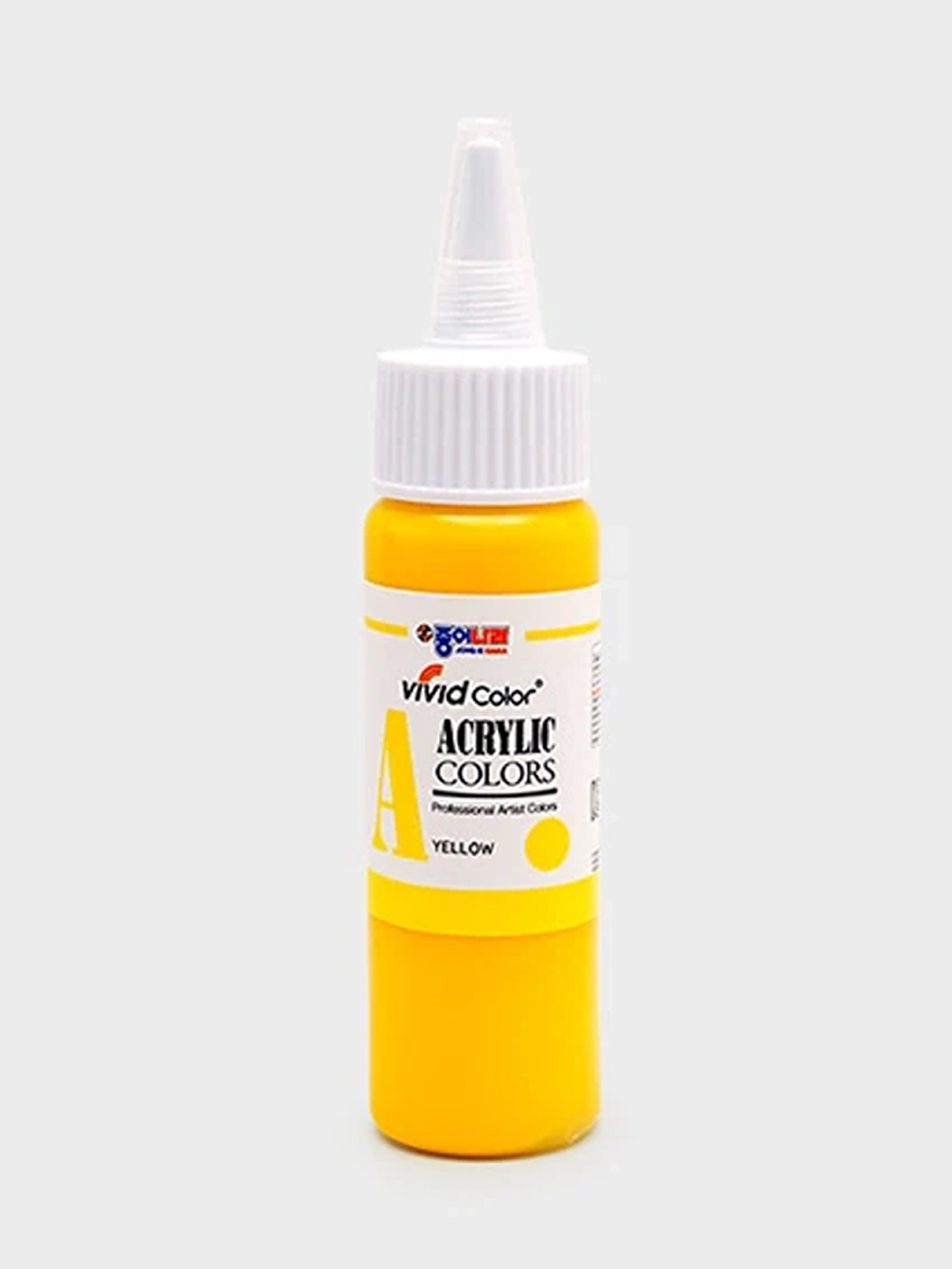 비비드 칼라 아크릴물감 60 ml 옐로우라이트