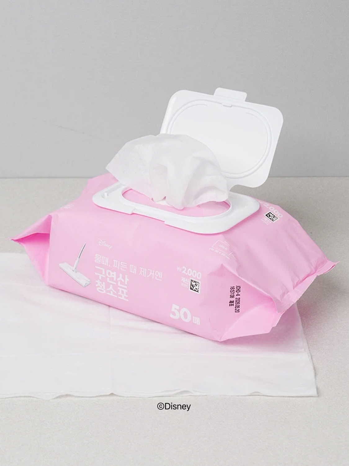 디즈니 구연산 청소포 30 X 20 cm 50매입