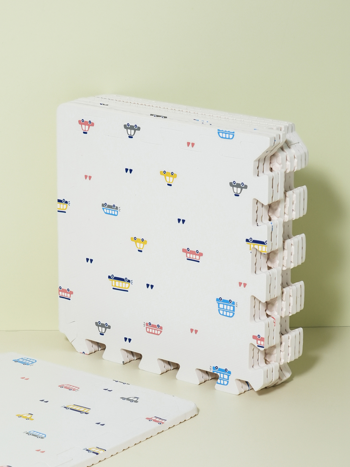 자동차 패턴 퍼즐 매트 30 X 30 X 1 cm 9개입
