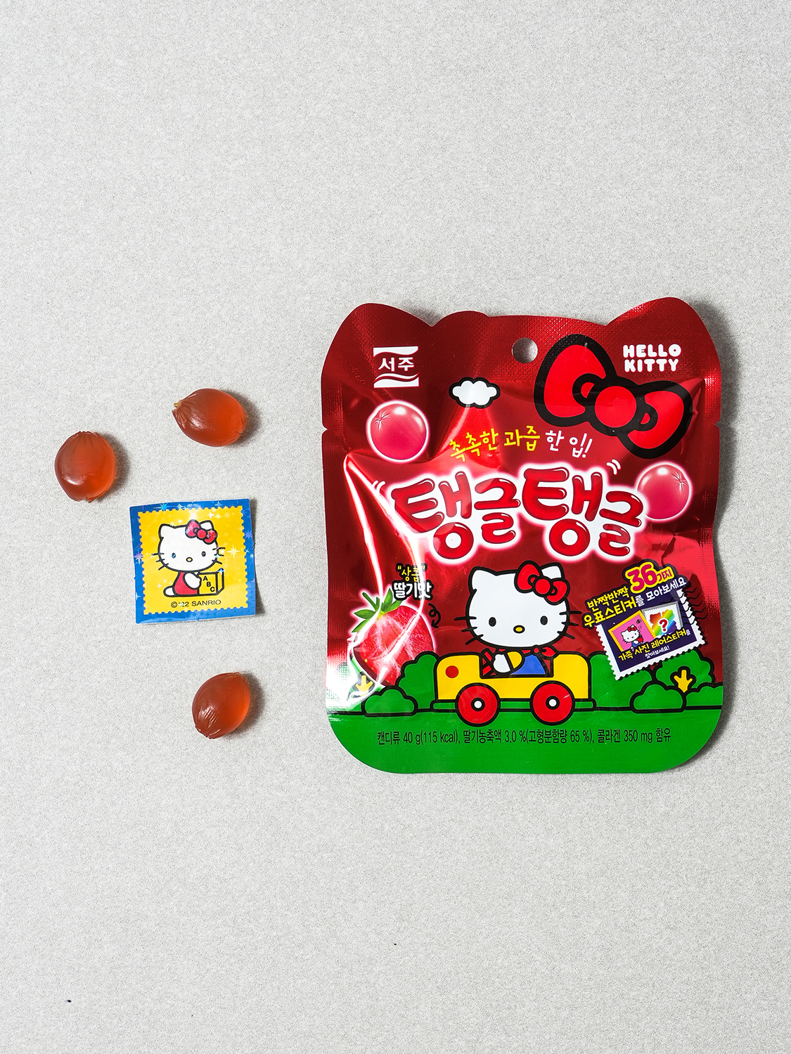 탱글탱글 40g 딸기 맛