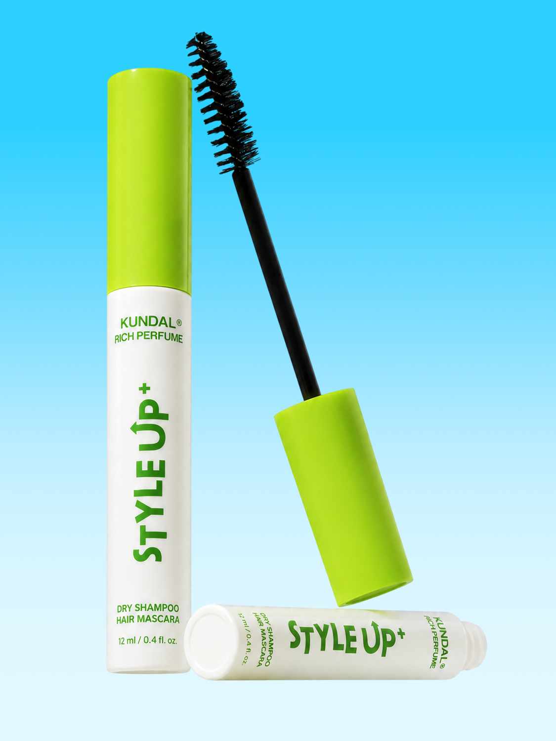 쿤달 리치퍼퓸 스타일업 드라이 샴푸 헤어 마스카라 12 ml