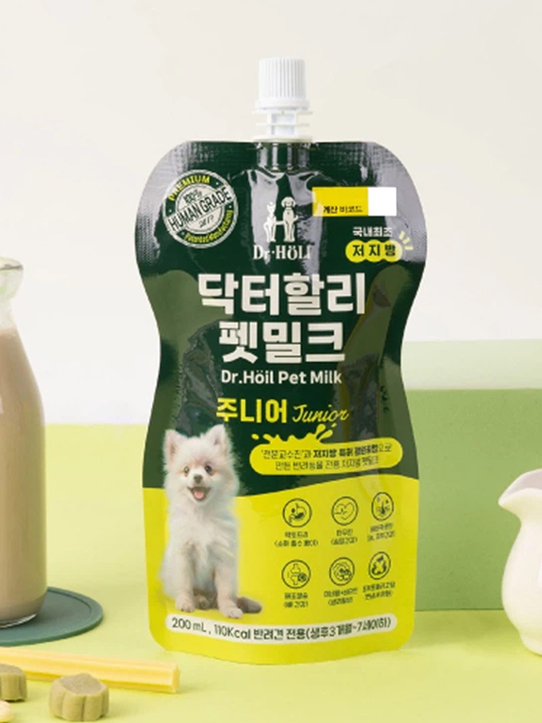 [Зоо] Молоко Dr. Holi Pet Milk Junior 200 мл