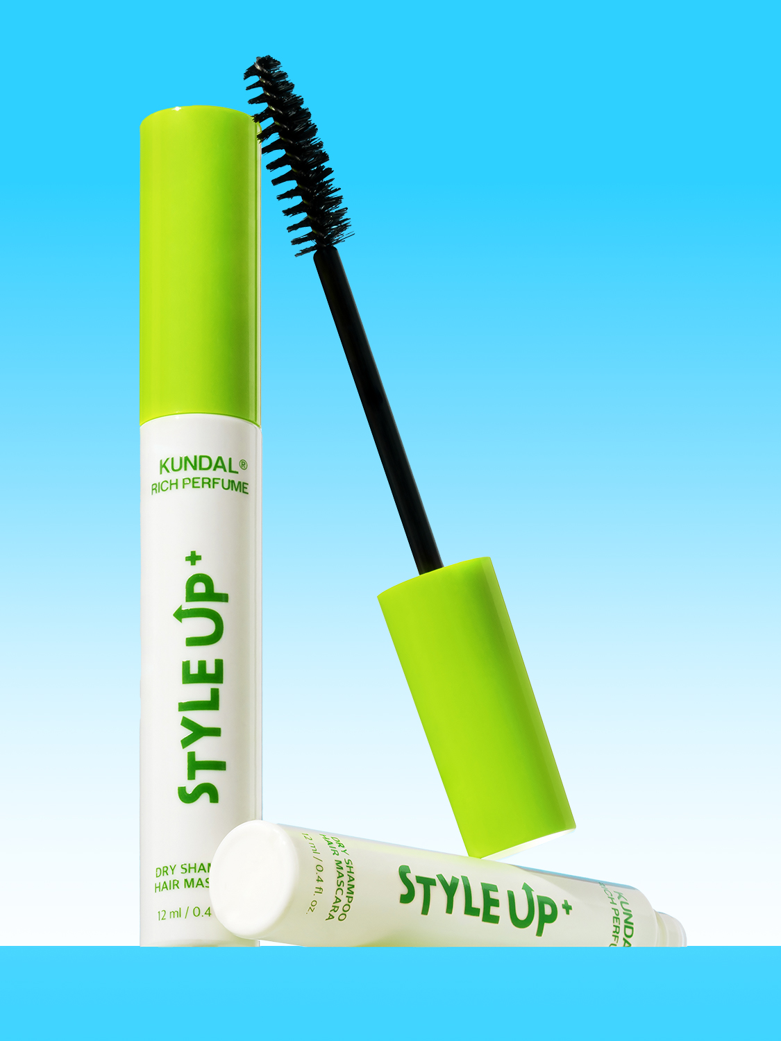 쿤달 리치퍼퓸 스타일업 드라이 샴푸 헤어 마스카라 12 ml