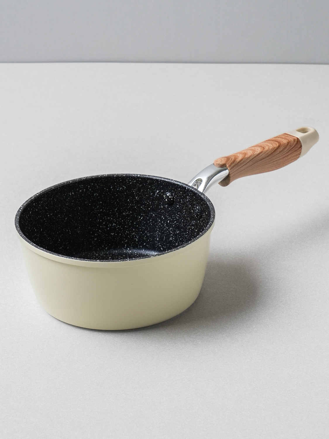 불소 코팅 편수 냄비 18 cm