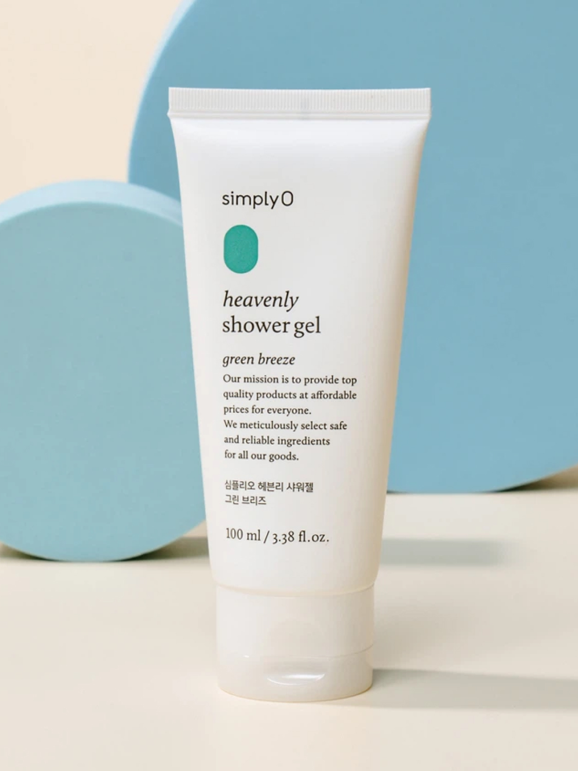 심플리오 헤븐리 샤워 젤 100 ml 그린브리즈 향