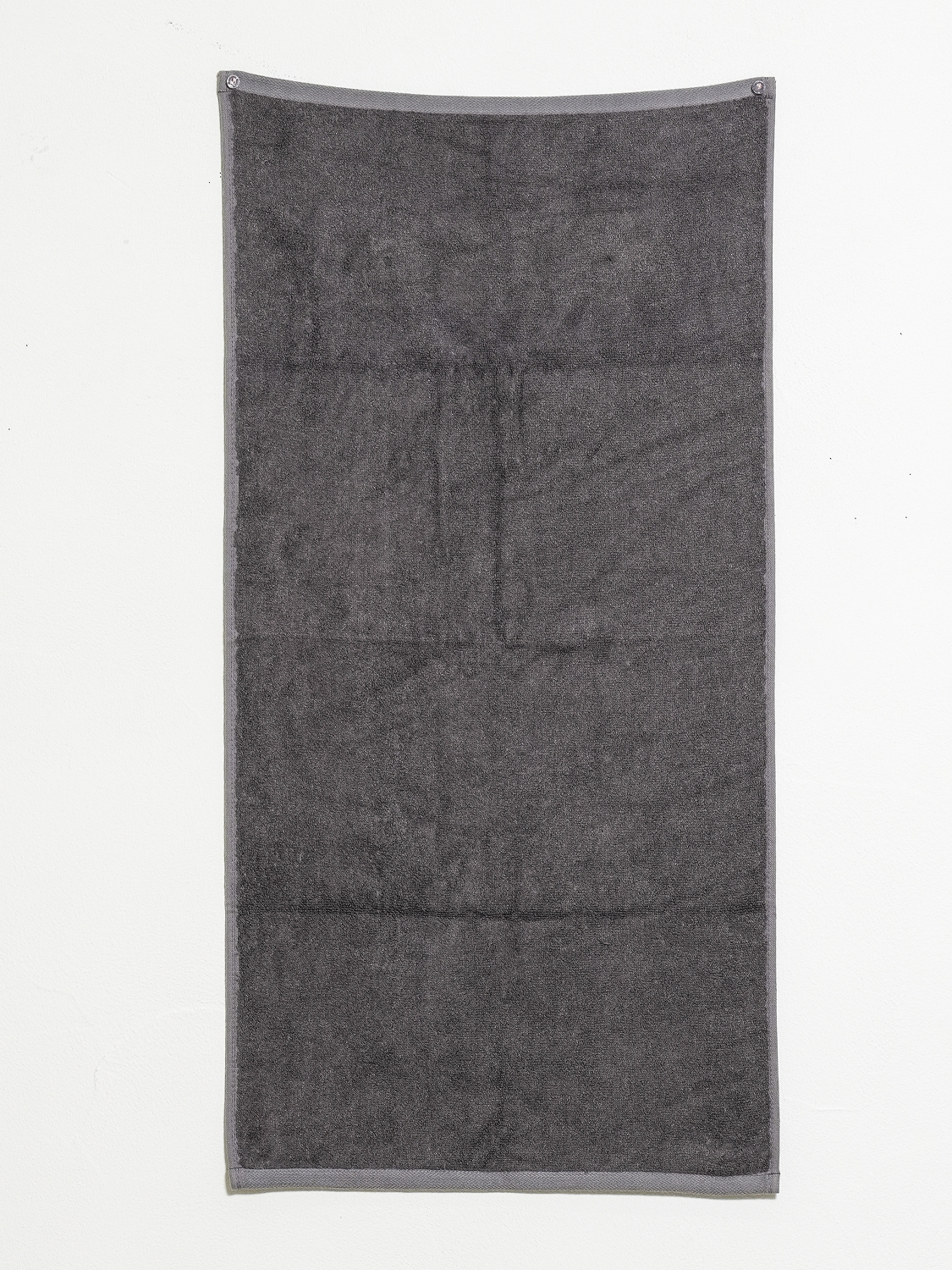 밤부＆면 양면 타월 40 X 80 cm 그레이