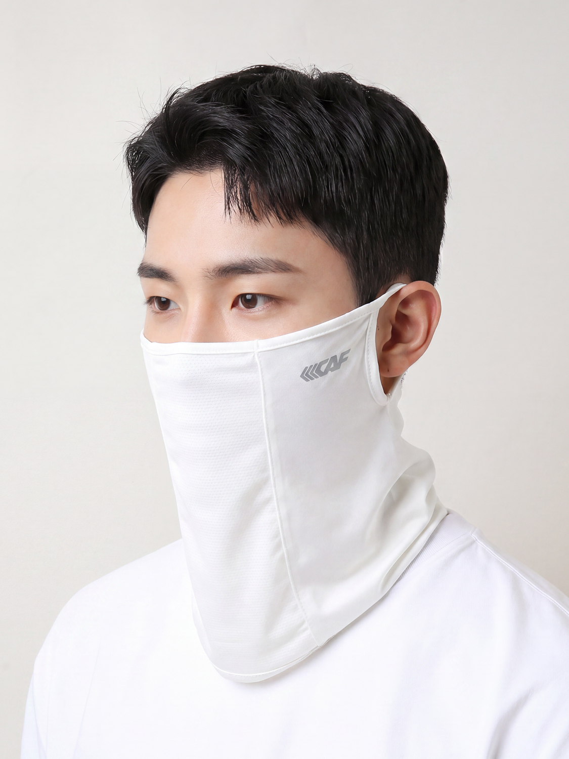 [UV 최대 94% 차단] 르까프 스포츠 스카프 화이트