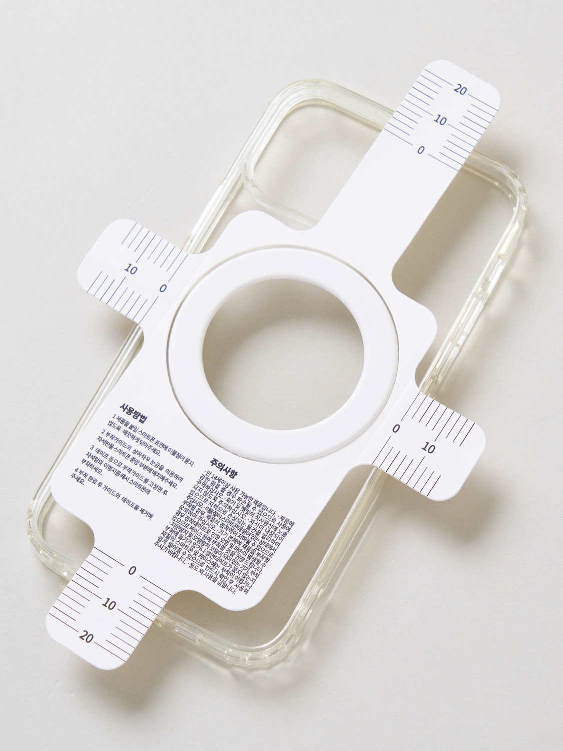 Магнитное кольцо-наклейка MagSafe White