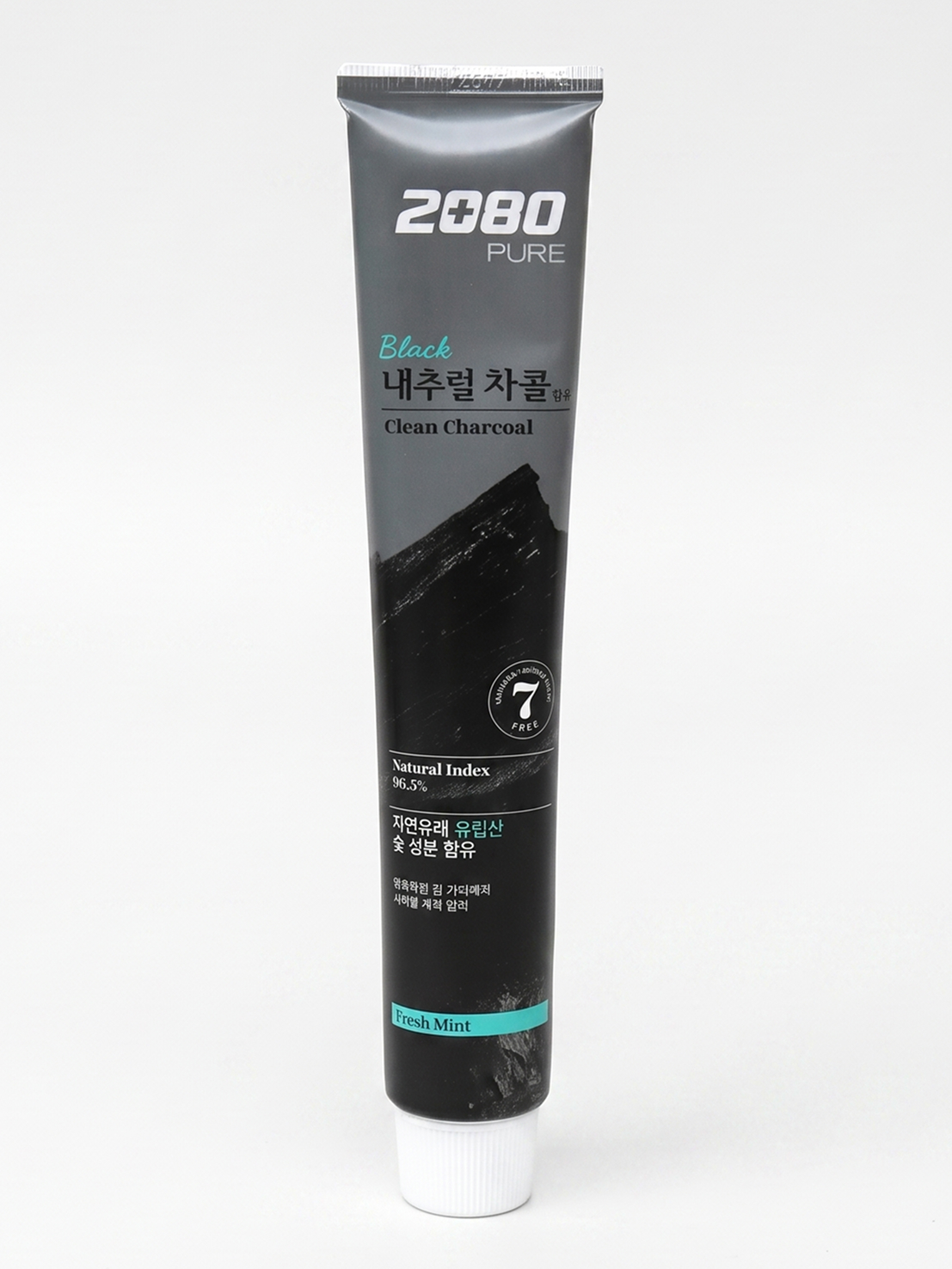 2080 퓨어 블랙 치약 차콜민트 100 g