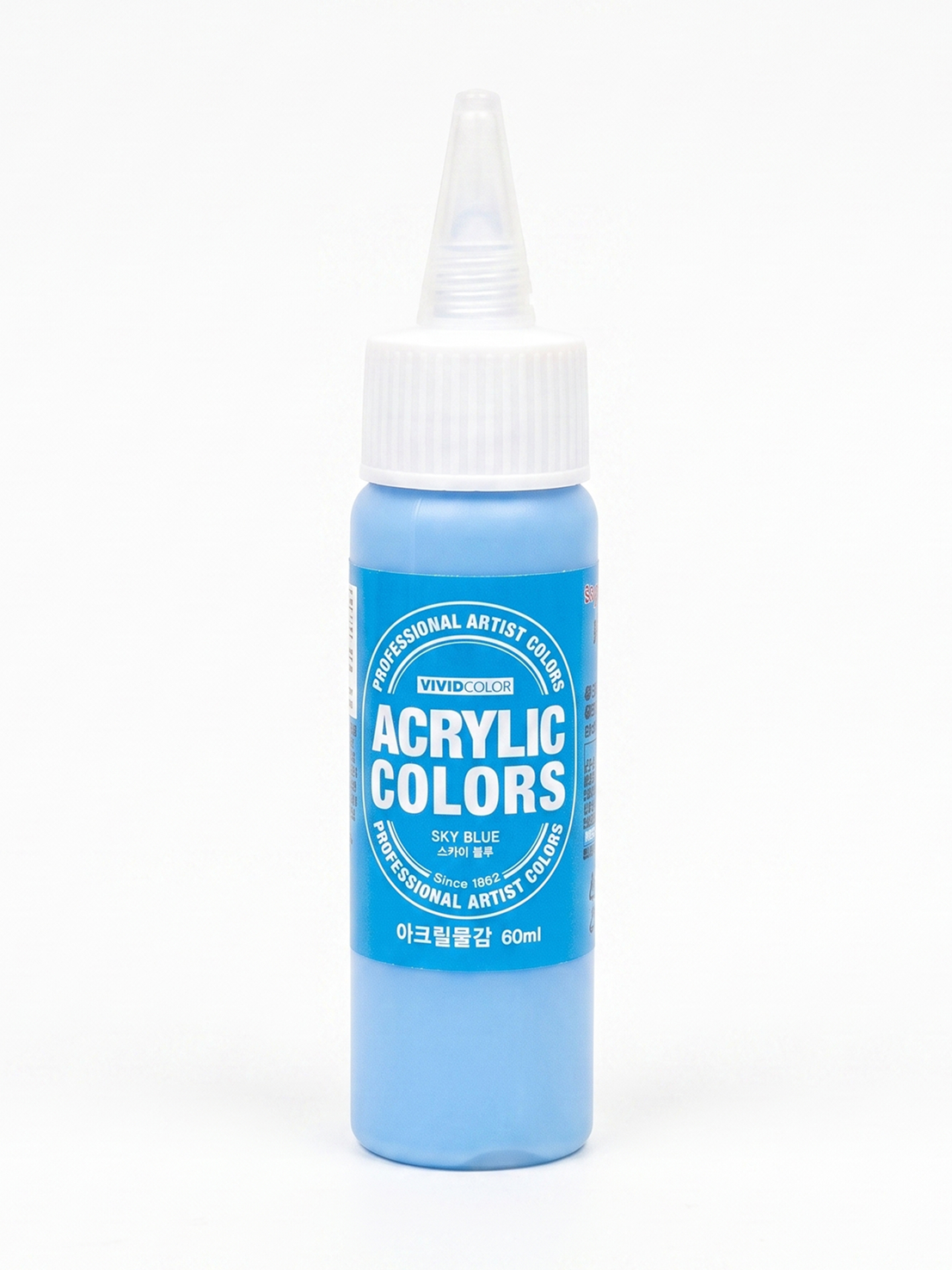 종이나라 비비드칼라 아크릴물감 60ml 스카이블루