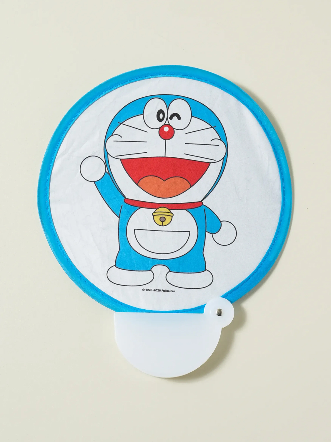 도라에몽 휴대용 원터치 부채